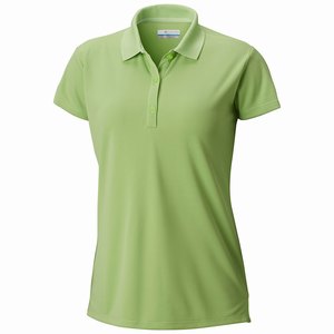 Columbia PFG Innisfree™ Kortärmad Polo Dam LjusGröna (SCTQV5274)